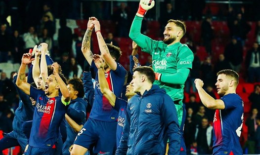 PSG rộng cửa giành vé vào tứ kết UEFA Champions League 2023-2024. Ảnh: PSG
