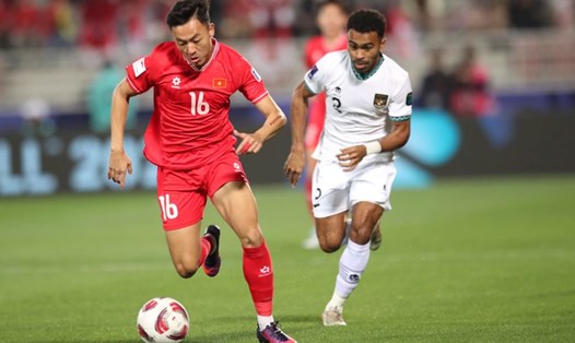 Tuyển Việt Nam thua Indonesia tại vòng bảng Asian Cup 2023. Ảnh: Quỳnh Anh