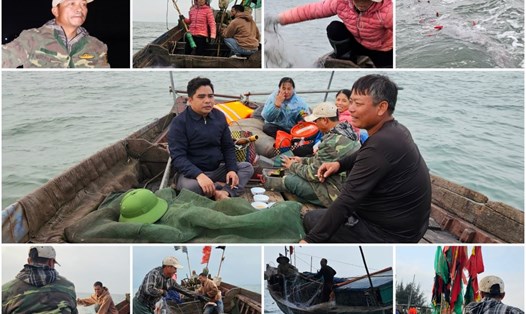 Hành trình 12 giờ liện tục lênh đênh trên sông, biển cùng ngư dân ở Thái Bình săn cá khoai lưới. Ảnh: Nam Hồng
