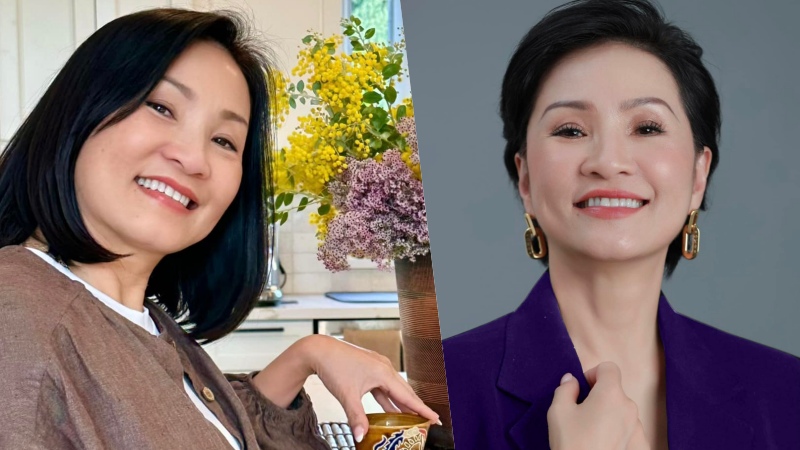 Sau ly hôn, Hồng Đào có cuộc sống tự do và hạnh phúc, sự nghiệp lên hương. Ảnh: Facebook nhân vật