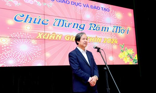 Bộ trưởng Nguyễn Kim Sơn. Ảnh: Nguyễn Mạnh

