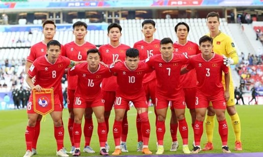 Tuyển Việt Nam bị tụt hạng sau thành tích không tốt tại Asian Cup 2023. Ảnh: Quỳnh Anh