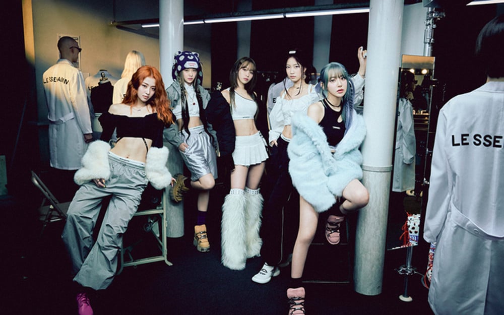 LE SSERAFIM hoạt động mạnh mẽ vào năm 2024. Ảnh: AllKPop.