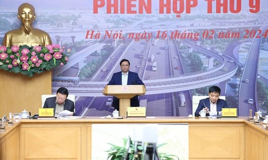 Thủ tướng Chính phủ Phạm Minh Chính chủ trì phiên họp. Ảnh: Nhật Bắc