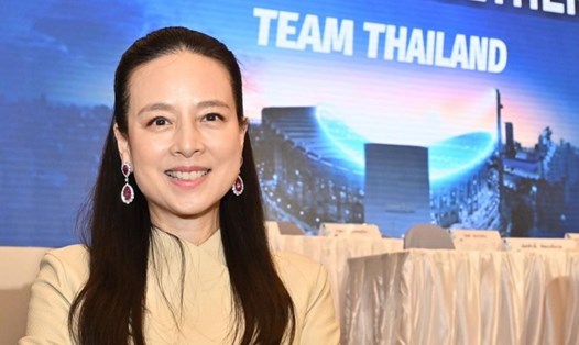 Nualphan Lamsam - Madam Pang được đánh giá cao cơ hội thành công trong vai trò Chủ tịch Liên đoàn bóng đá Thái Lan. Ảnh: FAT
