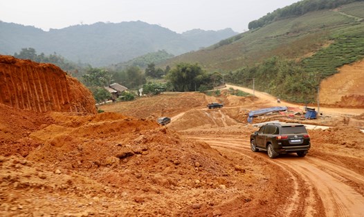 Cao tốc Tuyên Quang - Hà Giang (giai đoạn 1)  là dự án đường cao tốc đầu tiên được thực hiện trên địa bàn tỉnh Hà Giang. Ảnh: MPI