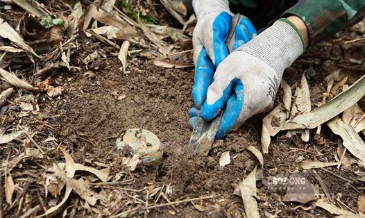 Trên toàn tỉnh Hà Giang vẫn còn hơn 80.000ha đất có chứa bom mìn, vật liệu nổ cần làm sạch để an toàn cho đồng bào canh tác.