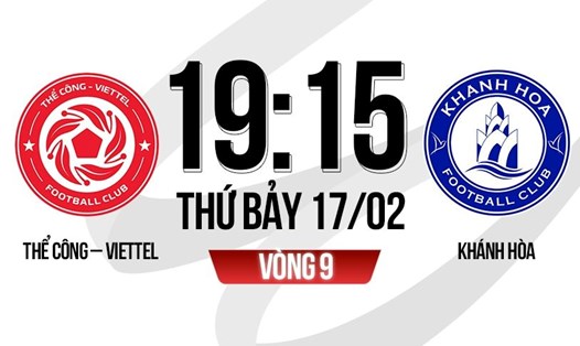 Thể Công Viettel tiếp đón Khánh Hoà tại vòng 9 V.League 2023-2024. Ảnh: FPT Play