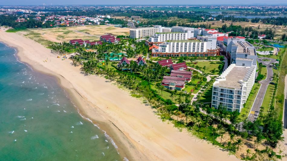 Citadines Pearl Hoi An là một trong những khu nghỉ dưỡng ven biển Quảng Nam, nối 2 trung tâm du lịch là Hội An và Đà Nẵng. Ảnh: Citadines Pearl Hoi An  