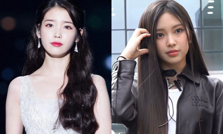 IU mời đàn em Hyein - NewJeans góp giọng trong ca khúc mới của mình. Ảnh: Instagram