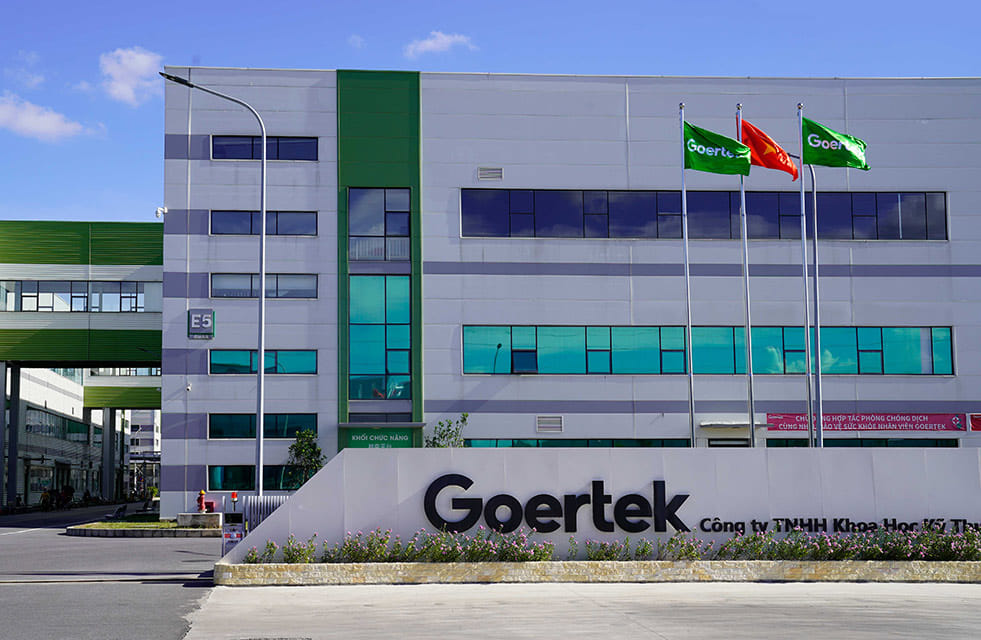 Goertek Vina headquarters in Bac Ninh. Photo: Goertek