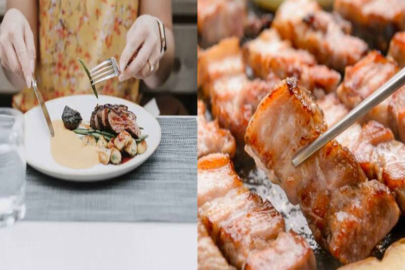 Ăn quá nhiều thịt đỏ có thể làm suy thận, tăng axit uric. Đồ hoạ: Hạ Mây