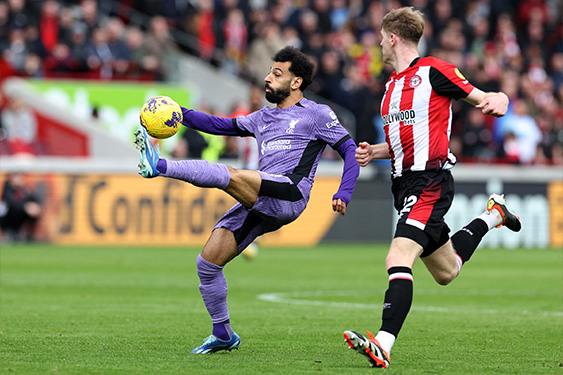 Mo Salah trở lại và Liverpool thắng đậm, đó là công thức quen thuộc của Liverpool. Ảnh: AFP