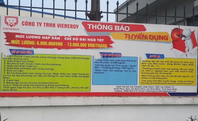 Giới thiệu thêm 1 công nhân nhận thưởng 1,5 triệu đồng