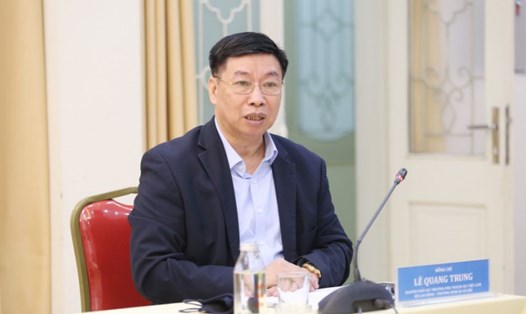 Ông Lê Quang Trung - nguyên Cục trưởng phụ trách Cục Việc làm - Bộ Lao động - Thương binh và Xã hội. Ảnh: Phương Lê