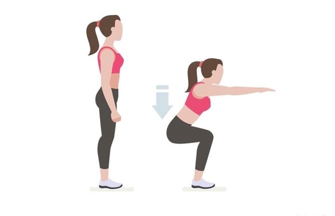 Bài tập squat giúp giảm mỡ bụng hiệu quả nhất