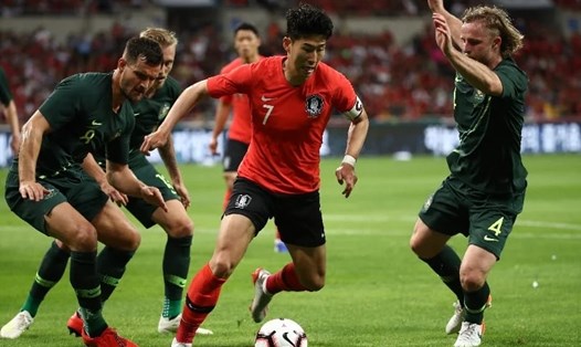 Tuyển Hàn Quốc thắng 1-0 ở trận giao hữu gần nhất với Australia năm 2019. Ảnh: KFA