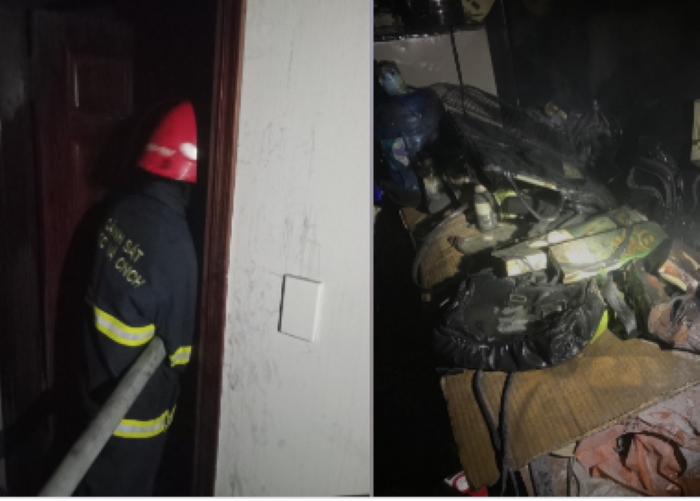 Hiện trường vụ cháy. Ảnh: Công an Hải Phòng