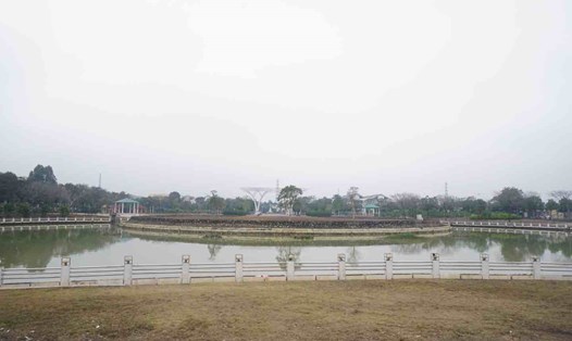 Khung cảnh Công viên Âm nhạc (Yên Nghĩa, Hà Đông) sau khi được dọn dẹp, sửa chữa. Ảnh: Nhật Minh