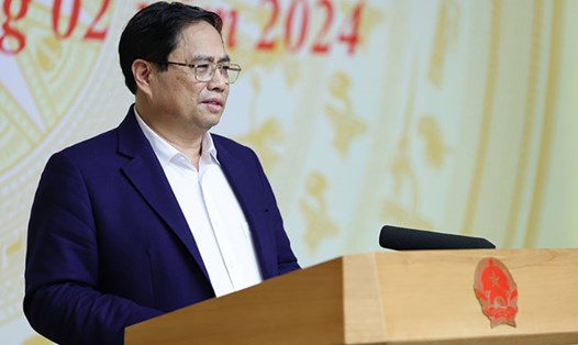 Thủ tướng Chính phủ Phạm Minh Chính nhấn mạnh việc đầu tư cho cải cách hành chính là đầu tư cho phát triển. Ảnh: Nhật Bắc