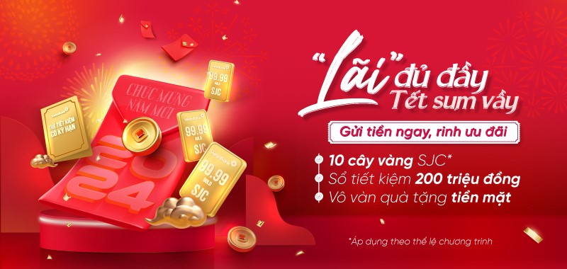  “Lãi” đủ đầy - Tết sum vầy”. Ảnh: VietinBank