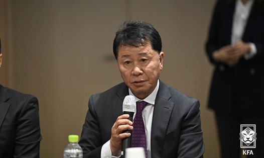 Cựu Giám đốc kĩ thuật Hoàng Anh Gia Lai Chung Hae-seong sẽ có tiếng nói quan trọng trong việc chọn huấn luyện viên tiếp theo cho tuyển Hàn Quốc. Ảnh: KFA