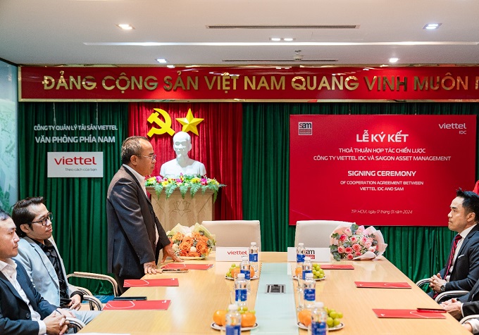 Ông Nguyễn Văn Thái - Phó Giám Đốc Viettel IDC. Ảnh: Viettel IDC & SAM