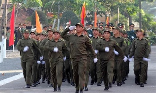 Công dân Việt Nam có nguyện vọng và có đầy đủ các tiêu chuẩn, điều kiện như quy định đều được xem xét, tuyển chọn tham gia lực lượng tham gia bảo vệ an ninh trật tự ở cơ sở. Ảnh: Bộ Công an