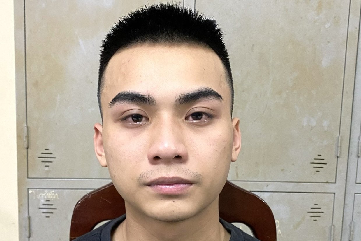 Đối tượng Hoàng Minh Hào. Ảnh: Công an TP Hà Nội