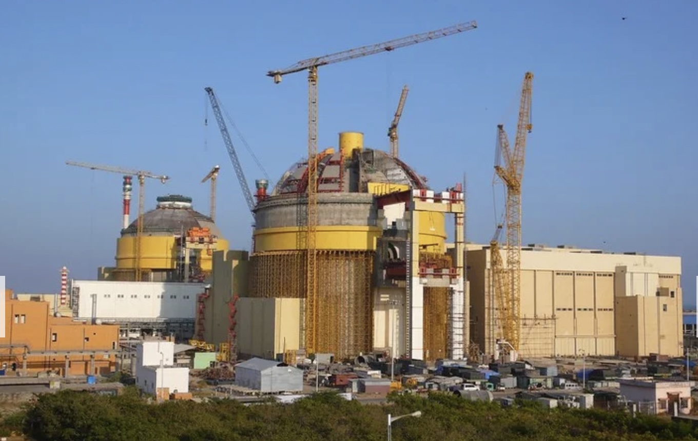 Nhà máy điện hạt nhân Kudankulam ở Tirunelveli, Tamil Nadu, Ấn Độ. Ảnh: IAEA
