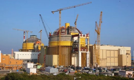 Nhà máy điện hạt nhân Kudankulam ở Tirunelveli, Tamil Nadu, Ấn Độ. Ảnh: IAEA
