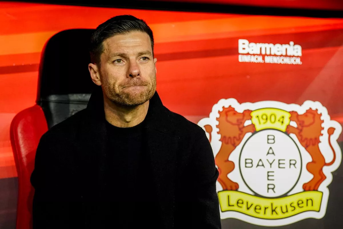 Xabi Alonso đang thăng hoa khi dẫn dắt Bayer Leverkusen.  Ảnh: AFP 