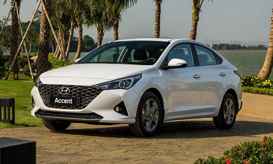 3. Hyundai Accent (915 xe): Mẫu sedan của Hyundai đạt doanh số 915 chiếc trong tháng 1.2024, giảm hơn 1.800 xe so với tháng liền trước (2.752 chiếc).