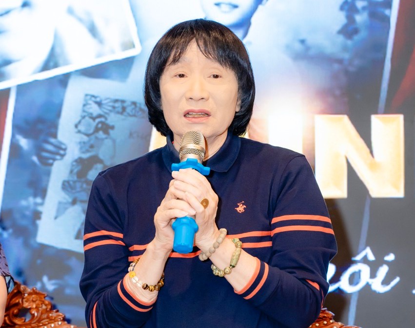 NSND Minh Vương chia sẻ về tình hình sức khoẻ hiện tại. Ảnh: NSCC.