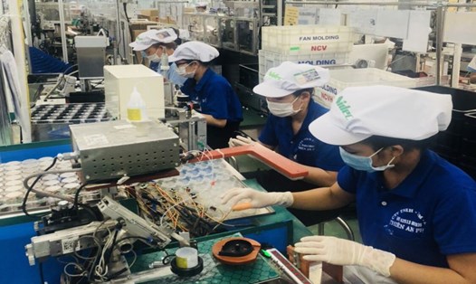 Công ty Nidec Việt Nam đã tuyển dụng gần 260 lao động trong vài ngày làm việc sau Tết Nguyên đán Giáp Thìn 2024. Ảnh: Nam Dương
