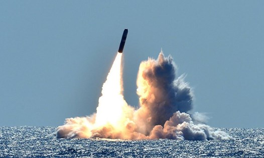 Tên lửa hạt nhân Trident của Anh thất bại trong cuộc thử nghiệm hôm 30.1.2024. Ảnh: theaviationgeekclub.com