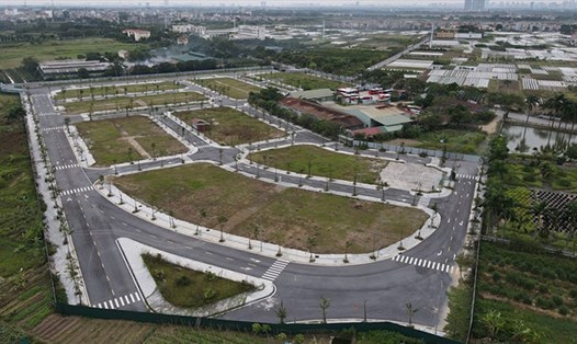 Lô đất liên quan đến sai phạm của Chủ tịch Vimedimex Nguyễn Thị Loan. Ảnh: Cao Nguyên