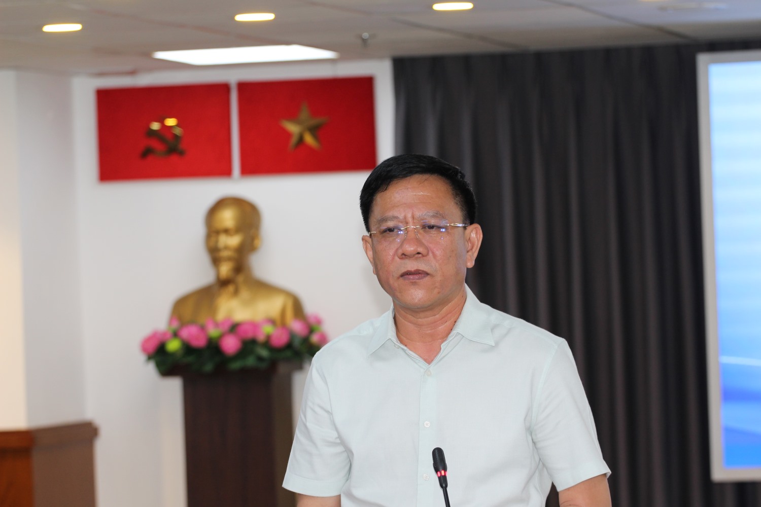 Ông Nguyễn Ngọc Hồi – Phó Giám đốc Sở Thông tin và Truyền thông TPHCM.  Ảnh: Thành Nhân
