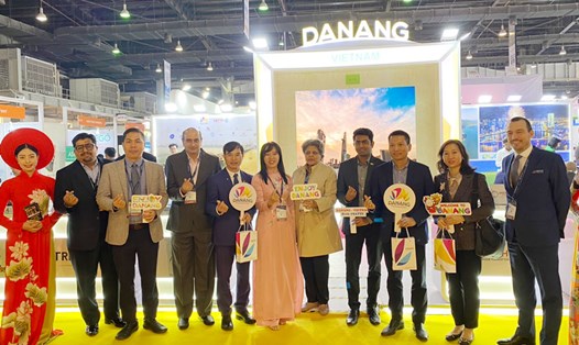 Sở Du lịch TP Đà Nẵng đã tổ chức Gian hàng Da Nang FantastiCity tại Hội chợ Du lịch và Lữ hành Nam Á SATTE 2024 ở Ấn Độ. Ảnh: Thùy Trang