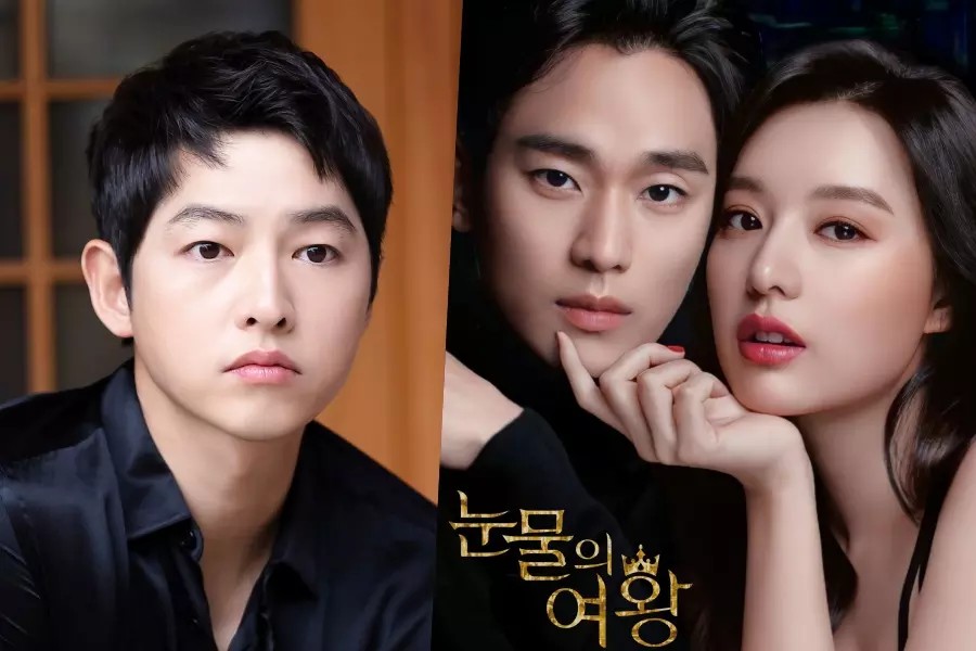Song Joong Ki đóng phim “Nữ hoàng nước mắt” của Kim Soo Hyun, Kim Ji Won