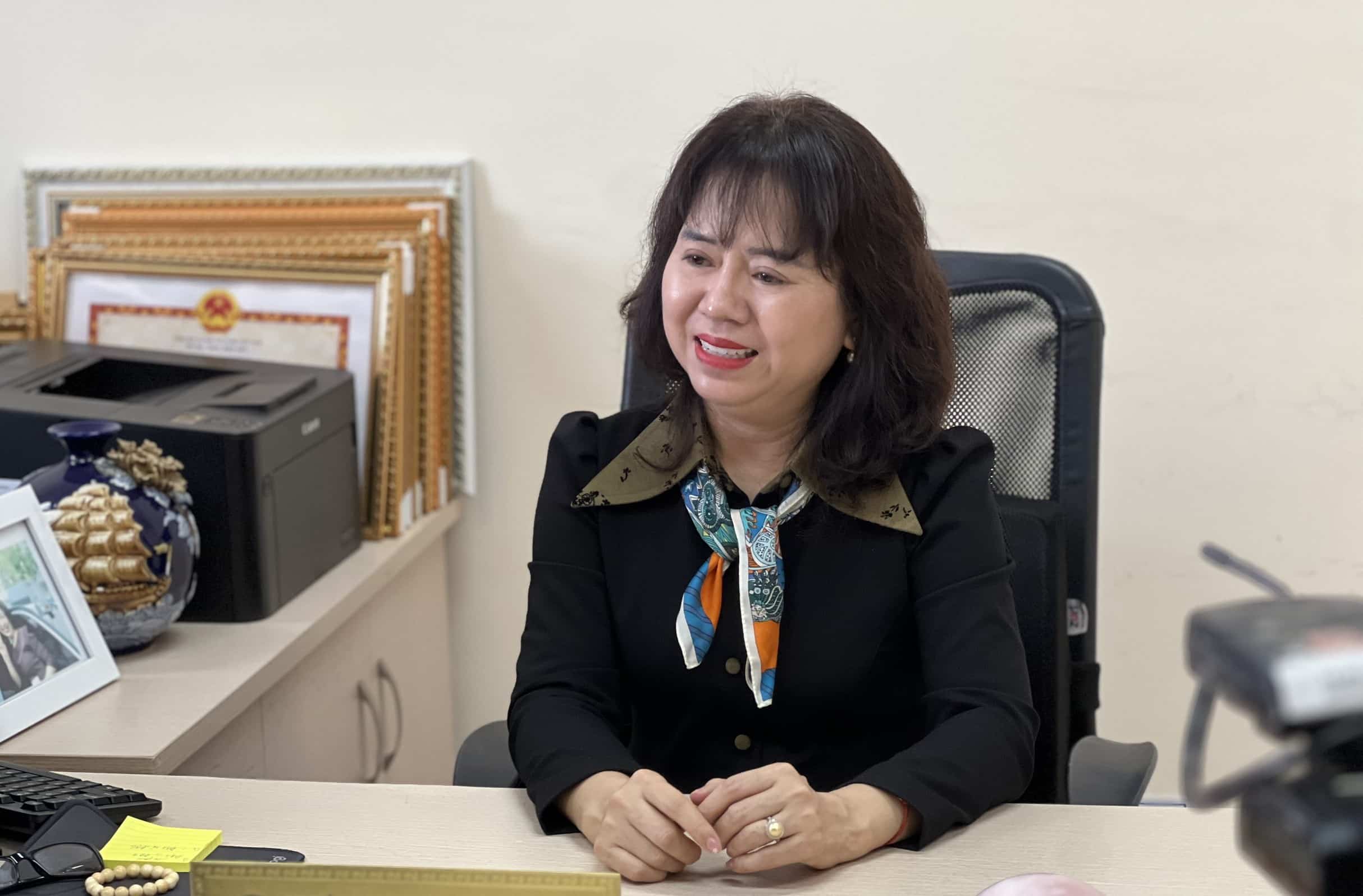 Bà Nguyễn Thị Nga - Phó Trưởng khoa Pháp luật Kinh tế