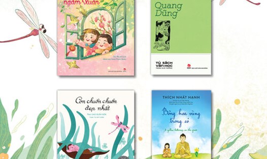 Nhà xuất bản Kim Đồng giới thiệu nhiều tập thơ chào mừng Ngày thơ Việt Nam. Ảnh: NXB