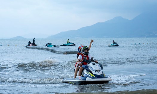 Hoạt động bên lề trước ngày khai mạc giải trên biển Quy Nhơn. Ảnh: Ban tổ chức cung cấp