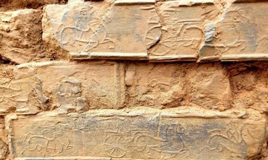 Mộ cổ được phát hiện ở tỉnh Sơn Đông, Trung Quốc năm 2021. Ảnh minh họa. Ảnh: Xinhua