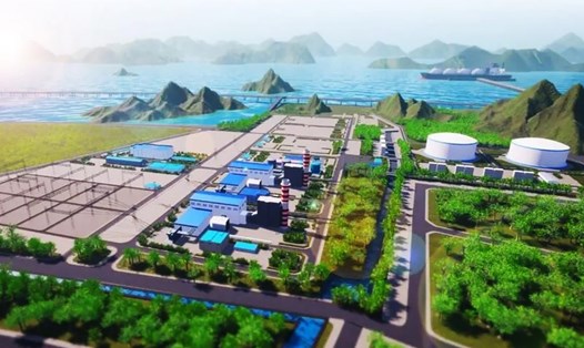 Phối cảnh Dự án Nhà máy điện khí LNG Quảng Ninh