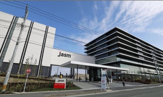 Nhà máy sản xuất chip đầu tiên của TSMC tại Nhật Bản sẽ do JASM, công ty con của TSMC vận hành. Ảnh: Kyodo