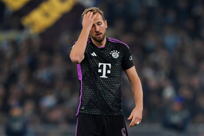 Harry Kane vẫn hay còn Bayern vẫn thua. Ảnh: AFP