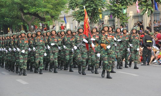 Bộ Quốc phòng vừa có chỉ thị về tổ chức lực lượng tham gia Lễ kỷ niệm 70 năm Chiến thắng Điện Biên Phủ. Ảnh minh họa: T.Vương