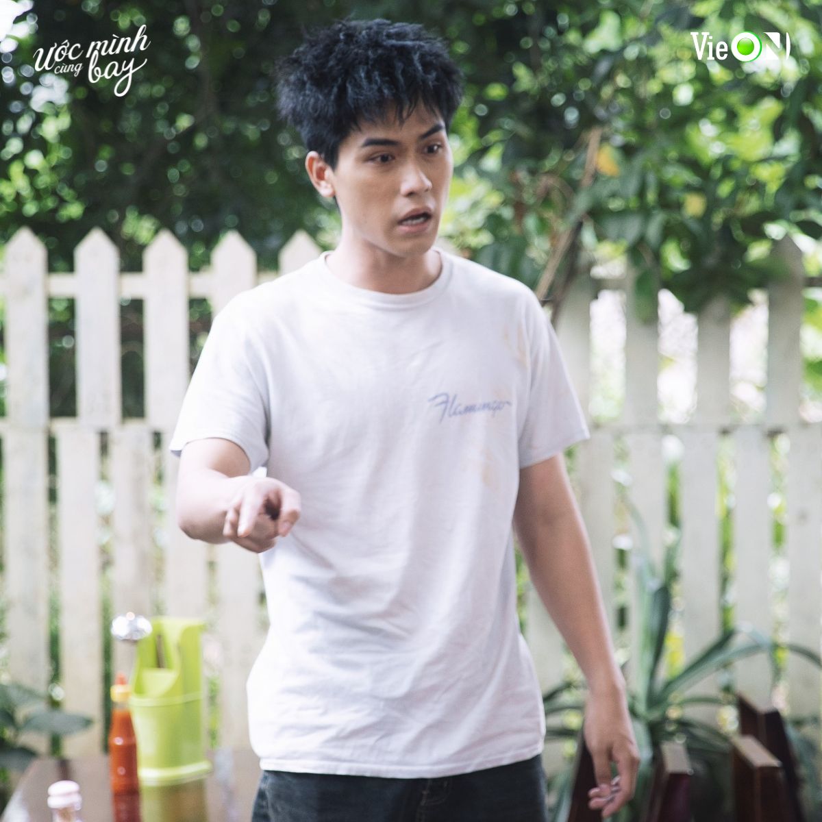 Diễn viên Võ Điền Gia Huy trong phim Ước mình cùng bay. Ảnh: VieOn
