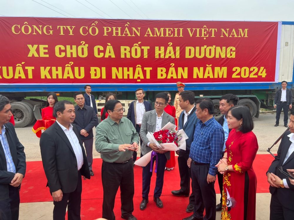 Công ty cổ phần Tập đoàn Ameii là một trong những doanh nghiệp xuất khẩu nông sản chủ lực của Việt Nam. Ảnh: Ameii